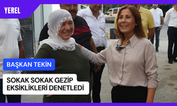 BAŞKAN TEKİN, SOKAK SOKAK GEZİP SEYHANLILARLA BULUŞTU !