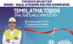 Yenişehir Belediyesi yeni kültür kompleksinin temelini yarın atıyor