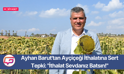 Ayhan Barut'tan Ayçiçeği İthalatına Sert Tepki: "İthalat Sevdanız Batsın!"