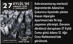 Depremde 96 Yakınını Kaybeden Hasan Alpargün Apartmanı İçin Adalet İsteyenler Duruşmaya Katılım Çağrısı Yaptı