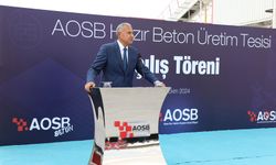 AOSB’de 5,5 Milyon Dolarlık Yatırım: İkinci Beton Santrali Faaliyette