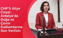 CHP’li Aliye Coşar: Antalya’da Doğa Katliamlarına Sessiz Kalmayacağız