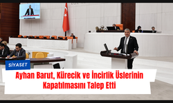 Ayhan Barut, Kürecik ve İncirlik Üslerinin Kapatılmasını Talep Etti