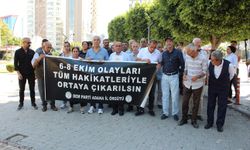 Seyfettin Aydemir; 6-8 Ekim olaylarının tüm hakikatleriyle ortaya çıkarılması parlamentonun sorumluluğundadır