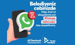 YÜREĞİR'DE WHATSAPP HATTI DEVREYE GİRDİ