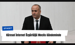 DEM Parti Milletvekili Cengiz Çiçek, Freedom on the Net 2024 Raporunu Meclis Gündemine Taşıdı