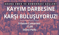 Emek ve Demokrasi Güçleri 'Kayyımlara Karşı İnönü Parkında Olacağız' dedi