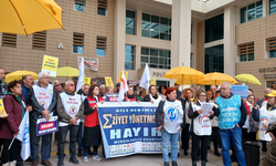 Mersin’de Sağlık Emek-Meslek Örgütleri İş Bırakma Eyleminin 3. Gününde Toros Devlet Hastanesi’nde Seslerini Yükseltti