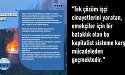 KESK; Patlamada hayatını kaybedenlerin yakınlarına başsağlığı ve sabır, yaralılara ise acil şifalar diliyoruz