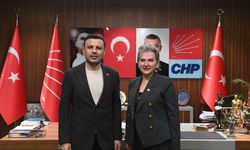 CHP İstanbul Milletvekili Nimet Özdemir'den İl Başkanı Özgür Çelik'e Ziyaret