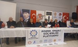 Adana Emekli Güç Birliği Platformu’ndan Ortak Çağrı