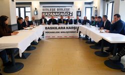 ASİM-SEN, BASK, HÜR-SEN, KESK, BİRLEŞİK KAMU İŞ: BASKILARA KARŞI MÜCADELEDE BİRLEŞİYORUZ! BİRLEŞE BİRLEŞE KAZANACAĞIZ!