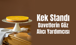 Kek Standı: Davetlerin Göz Alıcı Yardımcısı