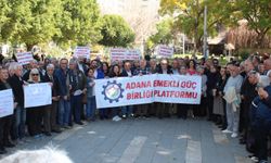 Adana Emekli Güç Birliği Platformu: "Emekliden, emekçiden sahte enflasyon rakamları ile çaldıkça çaldılar”