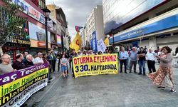 Eğitim Sen İzmir 2 No’lu Şube’den 330. Hafta Oturma Eylemi