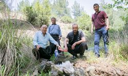 BÜYÜKŞEHİR’DEN FAKILI MAHALLESİ’NE SULAMA BORUSU DESTEĞİ