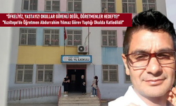 Kızıltepe Eğitim Sen: Kızıltepe'de Öğretmen Abdurrahim Yılmaz Görev Yaptığı Okulda Katledildi!