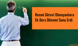 Kamu Görevlisi Olmayanlara Ek Ders Ücreti Artık Yok!