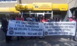Haber-Sen 2 Nolu Şube'den PTT Önünde Protesto: "Emekçiler Açlık ve Sefalete Mahkûm Ediliyor"