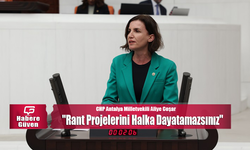 Aliye Coşar’dan Gündoğmuş Tepkisi: "AKP’nin Talan Politikaları Yine Karşımızda – Mermer Ocağına Hayır!"