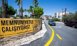 BÜYÜKŞEHİR EKİPLERİ MUT YOLLARINI YENİLEDİ