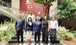 GAZETECİLER CEMİYETİNDEN GAÜN REKTÖRÜNE ZİYARET