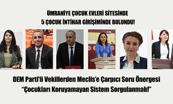 Ümranı̇ye Çocuk Evleri̇ Sı̇tesı̇nde 5 Çocuk İntı̇har Gı̇rı̇şı̇mı̇nde Bulundu!