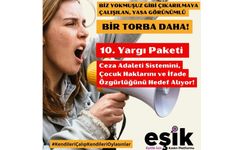 EŞİK, 10. Yargı paketi; Bunlar yasa değil, buyruk!
