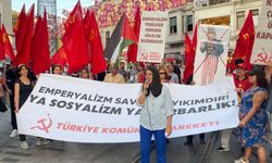 TKH Taksim'de Emperyalizm ve Siyonizme Karşı Ses Yükseltti