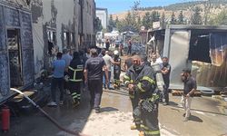 Adıyaman Belediyesi İtfaiye ekipleri OSB’de faciayı önledi