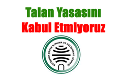 Eskişehir Çevre Derneği: “Talan Yasasını Kabul Etmiyoruz”
