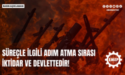 EMEP: Siyasi tutsaklar derhal serbest bırakılmalı, genel siyasal af çıkarılmalıdır