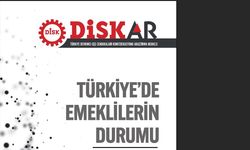 DİSKAR, Türkiye’de Emeklilerin Durumu Araştırmasını Yayımladı