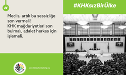 Komisyonda KHK’yı Çözün! Artık Yeter! Binlerce Hayat Beklemede, Adalet Gecikiyor