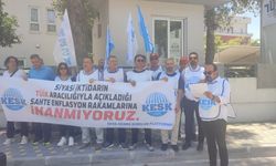 KESK Adana Şubeler Platformu TÜİK Önünde Gerçek Enflasyon ve Adil Ücret Talebiyle Ses Yükseltti