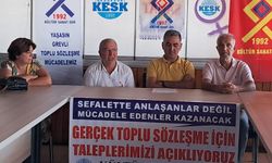 Kültür Sanat-Sen Mersin Bölge Şubesi: “Toplu Sözleşme Adı Altında 14 Yıldır Kaybeden Hep Biz Olduk”