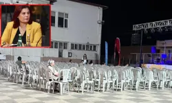 Aydınlılar Çerçioğlu’nu konsere katılmayarak protesto etti