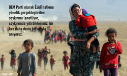 DEM Parti: Êzidîlerin direnişine ortak olmak bugün hepimizin görevidir