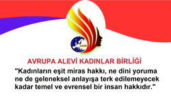 Avrupa Alevi Kadınlar Birliği: Diyanet’in hutbesi kadın kazanımlarına saldırıdır