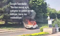 Sezgin Tanrıkulu: “Meclisin Dibinde Beyaz Toros Yakılması Barışa Karşı Açık Bir Mesajdır”