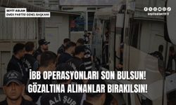 EMEP Genel Başkanı Seyit Aslan’dan İBB Operasyonu Tepkisi: “Yargı Sopasıyla Siyaset Dizaynına Son Verilsin!”