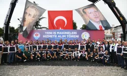 Trabzon’da 19 yeni iş makinesi hizmete alındı