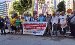 Mersin'de ki Kamu Emekçileri Uyarıyor: Sefalet Dayatmasına Boyun Eğmeyeceğiz!