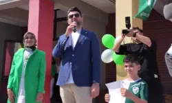 Bursaspor Başkanı Enes Çelik genç liderin vaadini gerçekleştirdi