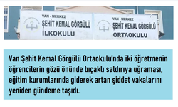 Eğitim Sen: Van’da Öğretmenlere Bıçaklı Saldırı, Eğitim Emekçileri Can Güvenliği İstiyor