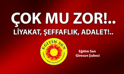 Eğitim Sen Giresun: “Norm fazlası öğretmenlere sürgün gibi atamalar kabul edilemez”
