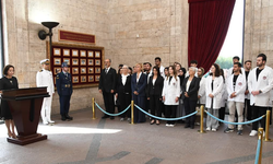 Çukurova Üniversitesi Tıp Fakültesi Mezunları Anıtkabir’de