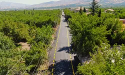 Malatya'da ilçelere yoğun yol ve asfalt mesaisi