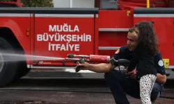 Muğla'da küçük alev kahramanları sahada