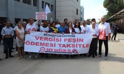 DİSK Genel Başkanı Arzu Çerkezoğlu Balcalı Hastanesi Eylemine Katıldı: "Hak Verilmez, Alınır!"